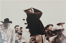 Ben Hogan Post Swing Photo Teeing Off