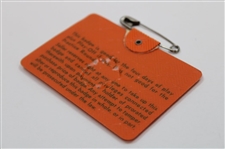 1971 Masters Tournament SERIES Badge #25769 - Charles Coody Winner