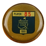 Masters Champion Gay Brewers 1991 Masters Tournament Contestant Badge #85