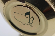c. 1990 Masters Contestant Augusta National Seth Thomas Schooner Gimballed Solid Brass Clock Gift
