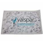 Bubba, Day, Oosthuizen & Field Signed Valspar Championship Flag JSA ALOA