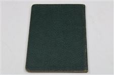 1935 'Rights and Wrongs of Golf' AG Spalding & Bros Green Cover Booklet