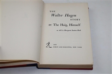 1956 'The Walter Hagen Story' 1st Edition Book by Margaret Seaton Heck