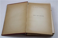 1899 'The Book of Golf and Golfers' Book by Horace Hutchinson