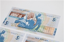 Four (4) Jack Nicklaus Open Championship RBS 5lb Notes