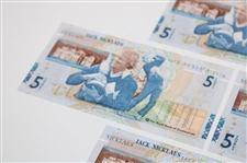 Four (4) Jack Nicklaus Open Championship RBS 5lb Notes