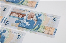 Four (4) Jack Nicklaus Open Championship RBS 5lb Notes