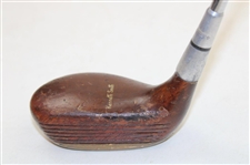 Kenneth Smith 'Roll-in' Wood Handled Putter