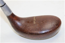 Kenneth Smith 'Roll-in' Wood Handled Putter