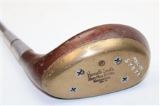 Kenneth Smith 'Roll-in' Wood Handled Putter