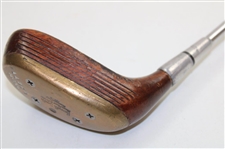 Kenneth Smith 'Roll-in' Wood Handled Putter