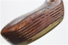 Kenneth Smith 'Roll-in' Wood Handled Putter