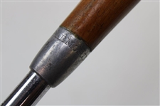 Kenneth Smith 'Roll-in' Wood Handled Putter