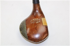 Burke Golfpite Fancy Face Hickory Driver