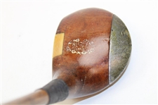 Burke Golfpite Fancy Face Hickory Driver