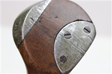 Burke Golfpite Fancy Face Hickory Driver