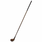 Burke Golfpite Fancy Face Hickory Driver