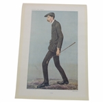 James Braid Vanity Fair Print Jimmy Circa 1910