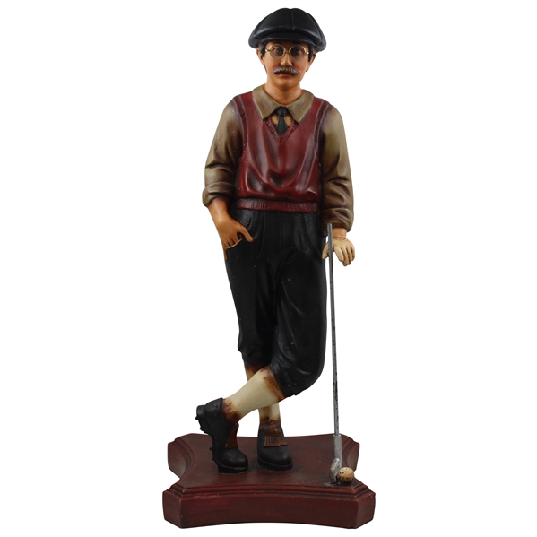 Large Golfing Chap Statue - Stands Over 2 Feet Tall!