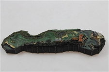 18th Hole at Harbourtown Danbury Mint Legendary Golf Holes Collection Desk Sculpture
