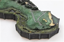18th Hole at Harbourtown Danbury Mint Legendary Golf Holes Collection Desk Sculpture