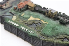18th Hole at Harbourtown Danbury Mint Legendary Golf Holes Collection Desk Sculpture