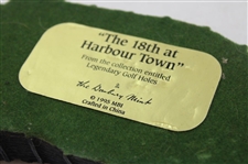 18th Hole at Harbourtown Danbury Mint Legendary Golf Holes Collection Desk Sculpture