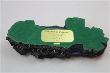 16th Hole at Cypress Point Danbury Mint Legendary Golf Holes Collection Desk Sculpture