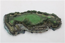 16th Hole at Kauai Lagoons Danbury Mint Legendary Golf Holes Collection Desk Sculpture