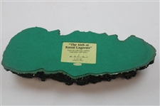 16th Hole at Kauai Lagoons Danbury Mint Legendary Golf Holes Collection Desk Sculpture