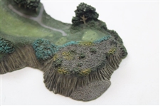 7th Hole at Torrey Pines Danbury Mint Legendary Golf Holes Collection Desk Sculpture