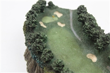 7th Hole at Torrey Pines Danbury Mint Legendary Golf Holes Collection Desk Sculpture