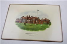 Vintage Pimpernel Famous British Golf Clubs Placemat Set of Four (4) in Original Box