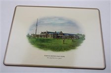 Vintage Pimpernel Famous British Golf Clubs Placemat Set of Four (4) in Original Box