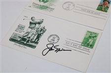 Jack Nicklaus & Arnold Palmer Signed First Day Of Issue (Bobby Jones & Francis Ouimet) JSA ALOA