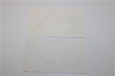 Jack Nicklaus & Arnold Palmer Signed First Day Of Issue (Bobby Jones & Francis Ouimet) JSA ALOA