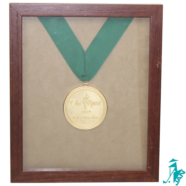 Champion Jan Stephensons 2019 The Spirit Hall Of Fame Game Medal - Framed