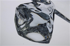 Champion Jan Stephenson's 1983 JC Penney Classic Large Glass Sail Trophy (w/ Fred Couples)