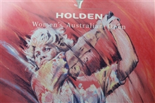 Jan Stephenson Signed & Inscribed 1994 Australian Open '1973 & 1977 Champion' Poster JSA ALOA