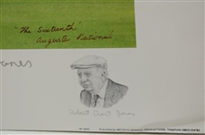 Robert Trent Jones Signed Augusta National GC 'The Sixteenth' LTD ED Print #1/850 by Artist Bill Waugh  JSA ALOA
