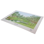 Robert Trent Jones Signed Augusta National GC 'The Sixteenth' LTD ED Print #1/850 by Artist Bill Waugh  JSA ALOA
