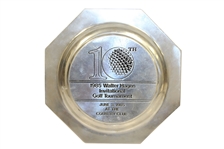 Walter Hagen Invitational Golf Tournament Commemorative Pewter Plate-1985