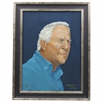 Arnold Palmer Artist Proof Canvas Print #1/10 Signed by Artist Bill Waugh - Framed