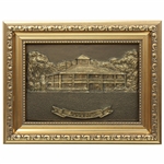 Augusta National Golf Club Clubhouse Resin Cast Bronze by Artist Bill Waugh