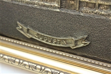 Augusta National Golf Club Clubhouse Resin Cast Bronze by Artist Bill Waugh