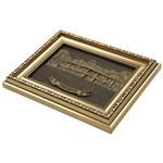 Augusta National Golf Club Clubhouse Resin Cast Bronze by Artist Bill Waugh