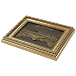 Augusta National Golf Club Clubhouse Resin Cast Bronze by Artist Bill Waugh