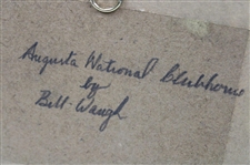 Augusta National Golf Club Clubhouse Resin Cast Bronze by Artist Bill Waugh