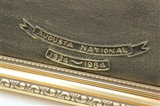 Augusta National Clubhouse AP No. 3 Resin Bronze '1934-1984' by Artist Bill Waugh - Framed