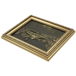 Augusta National Clubhouse AP No. 3 Resin Bronze '1934-1984' by Artist Bill Waugh - Framed